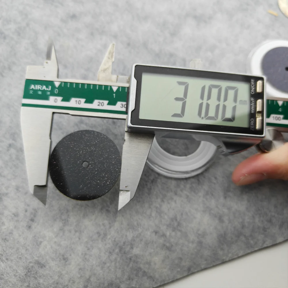 NH35 dial 31mm Dial made of sparkling starry blue-green malachite sandstone cut by CNC machine for NH35/36 Miyota 8215 movement