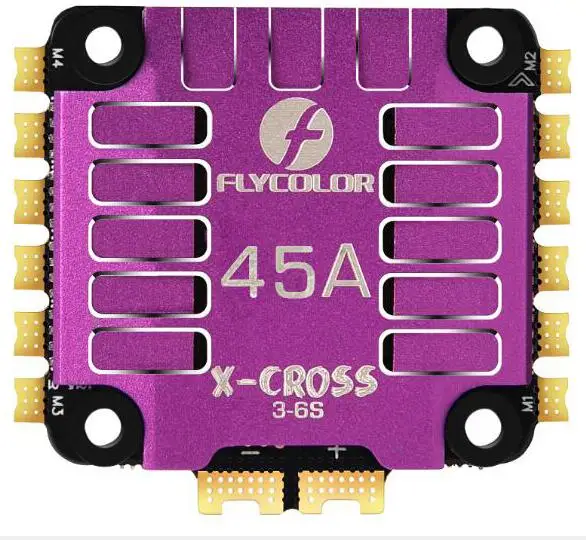 Flycolor 4 in 1 BLHeli32 ESC X-CLOSS BL-32 45A Elecronic Speed Controller For FPV Racing Drone Quadcopter Aircraft