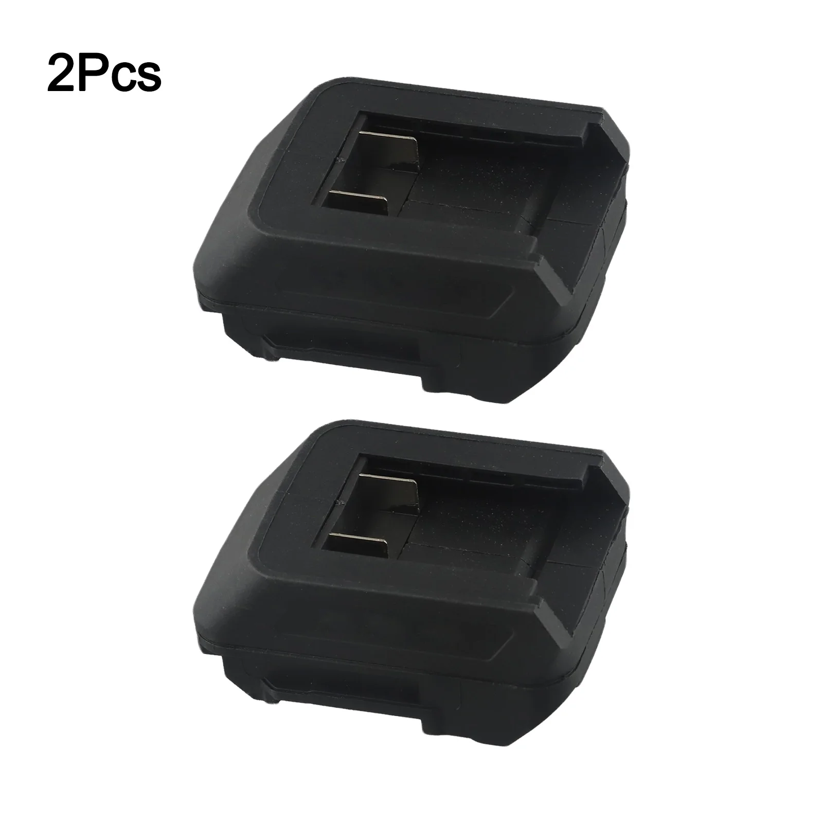 

18V Battery Adapter DIY Cable Connector Locks On Battery Red Positive Wire Black Negative Wire Easy To Install