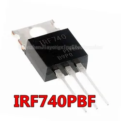 10PCS/LOT IRF740 IRF740PBF MOSFET N-Chan 400V 10 Amp TO-220 Triode Transistor new