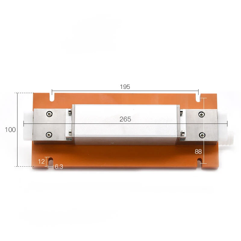 Laser Welding Machine Single Lamp Ceramic Cavity Use Xenon Lamp 8*125*270mm Crystal Rod 7*145mm