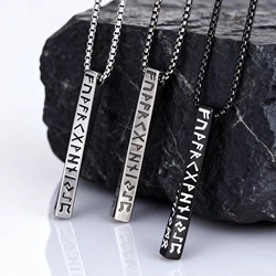 Viking Valknut Pendant Necklace for Men Stainless Steel Stylish Mobius Geometric Neckchain Norse Odin Collar Jewelry for Male