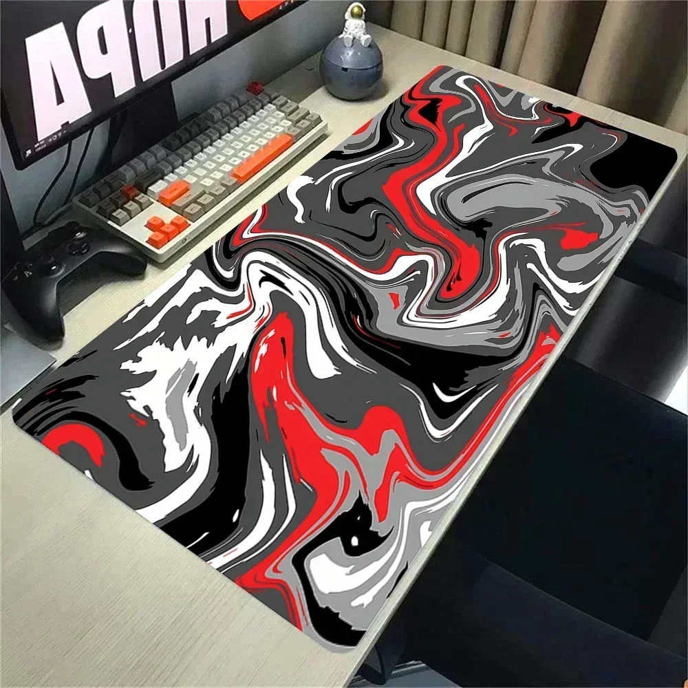 Strata Liquid Gamer Mouse Pads Large Computer Laptop Keyboard Mousemat XXL Gaming Mousepad Non-slip Rubber PC Office Desk Mats