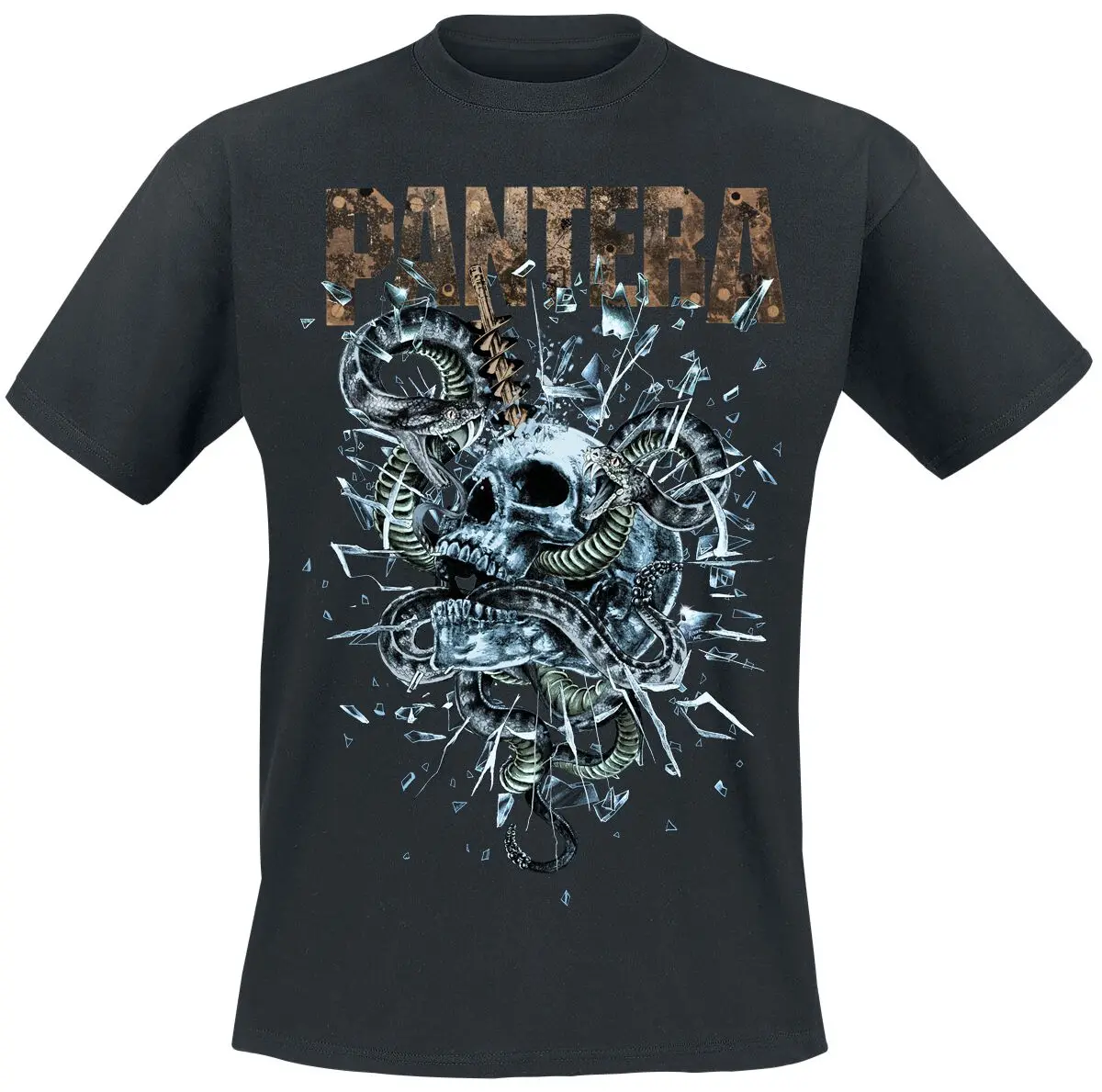 Klassisches Pantera T-Shirt für Männer und Frauen, Metal-Rock-Band-Grafik-Shirt, Baumwolle, Sommer-Streetwear-Oberteil – Detail 7