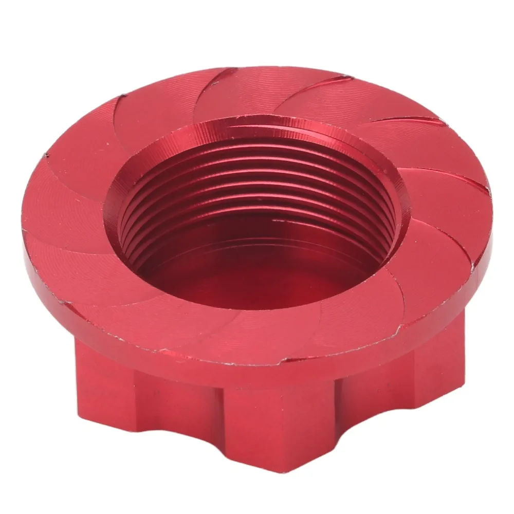 4Pcs Aluminum Alloy RC Wheel Nuts 24mm RC Accessories Hex Wheel Nuts Dust-Proof Hub Nuts for ARRMA 1/5 Kraton 8S RC Car