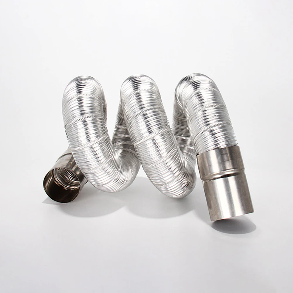 Gas Water Heater Exhaust Pipe Aluminum Foil Retractable Hose Exhaust Pipe Offers Robust Performance And Long-lasting Durability