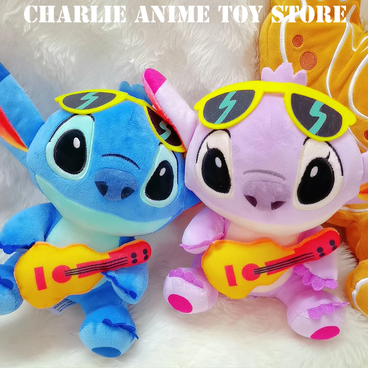 

20 см стежка плюшевые игрушки мультфильм милая аниме фигурка гитара стежка плюшевая кукла детские подарки на день рождения и Рождество