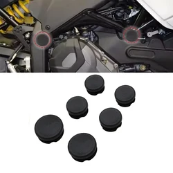 Fit FOR DUCATI DESERTX DESERT X 2022 2023 Motorcycle Frame Hole Cover Caps Plug Frame Accessories