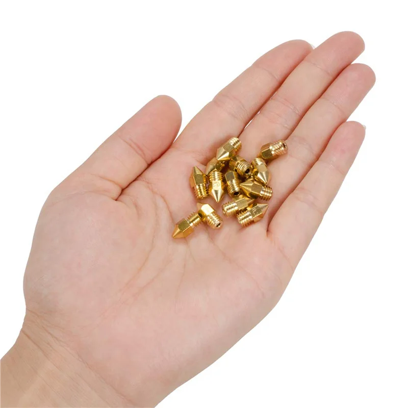 

2X 3D Printer Nozzle Kit MK8 Extruder Nozzles Copper Print Head With Cleaning Drill Bits For Creality CR-10 Ender