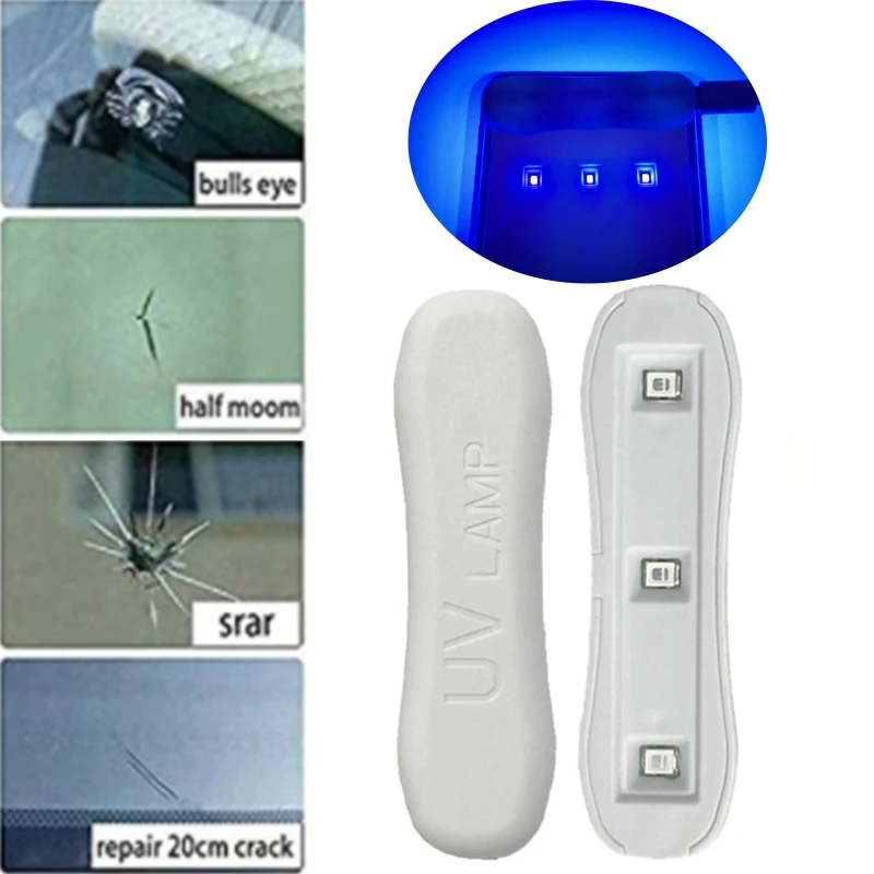 Mini LED UV Curing Lamp GEL Curing Lights UV Glue Dryer Tpye-C Dual Socket for Mobile Phone Car Glass Screen Resin Repair Curing