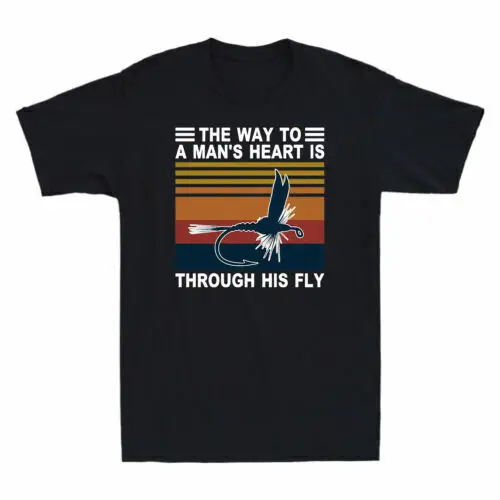 pesca-o-caminho-para-um-coracao-de-um-homem-esta-atraves-de-sua-mosca-camiseta-masculina-vintage-de-algodao