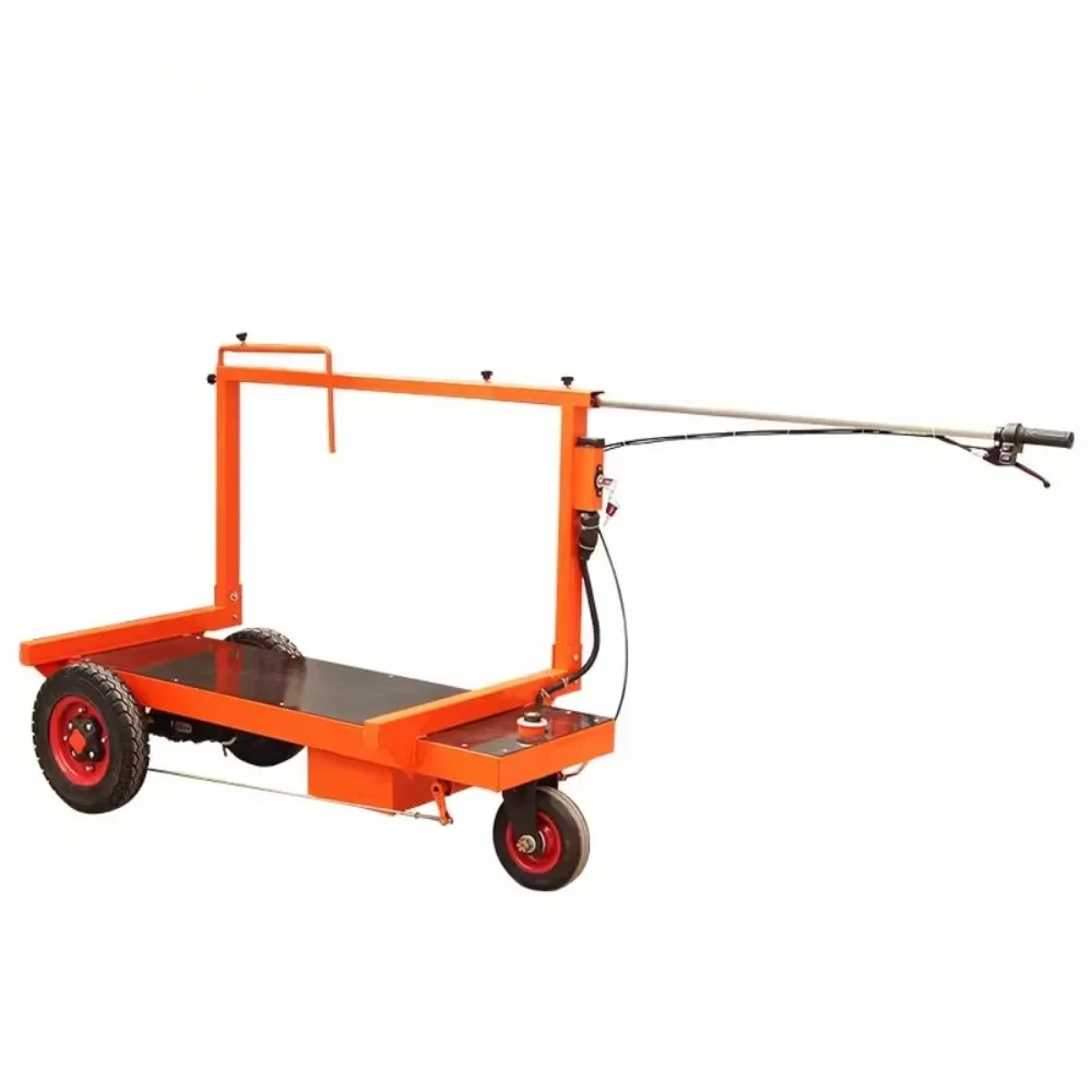 

Электрическая двухтактная тележка, предназначенная для вытягивания планшетной тележки для плитки, тележка для раздвижной двери, транспортер для складывания стекла.