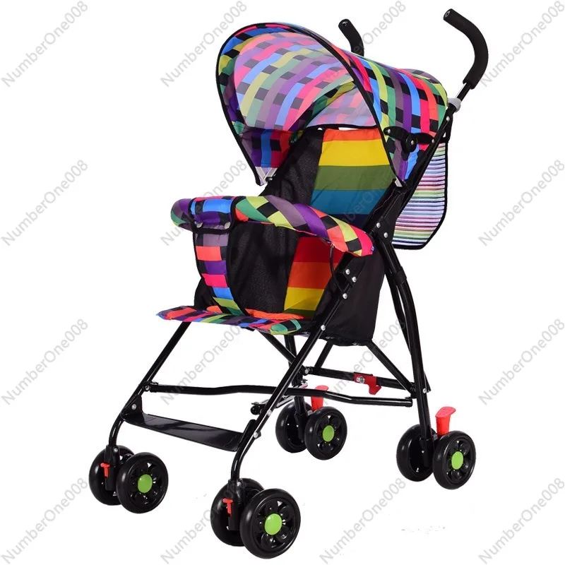 Wholesaler Simple Umbrella Cart Portable  Lightweight Folding  Baby Stroller Stroller