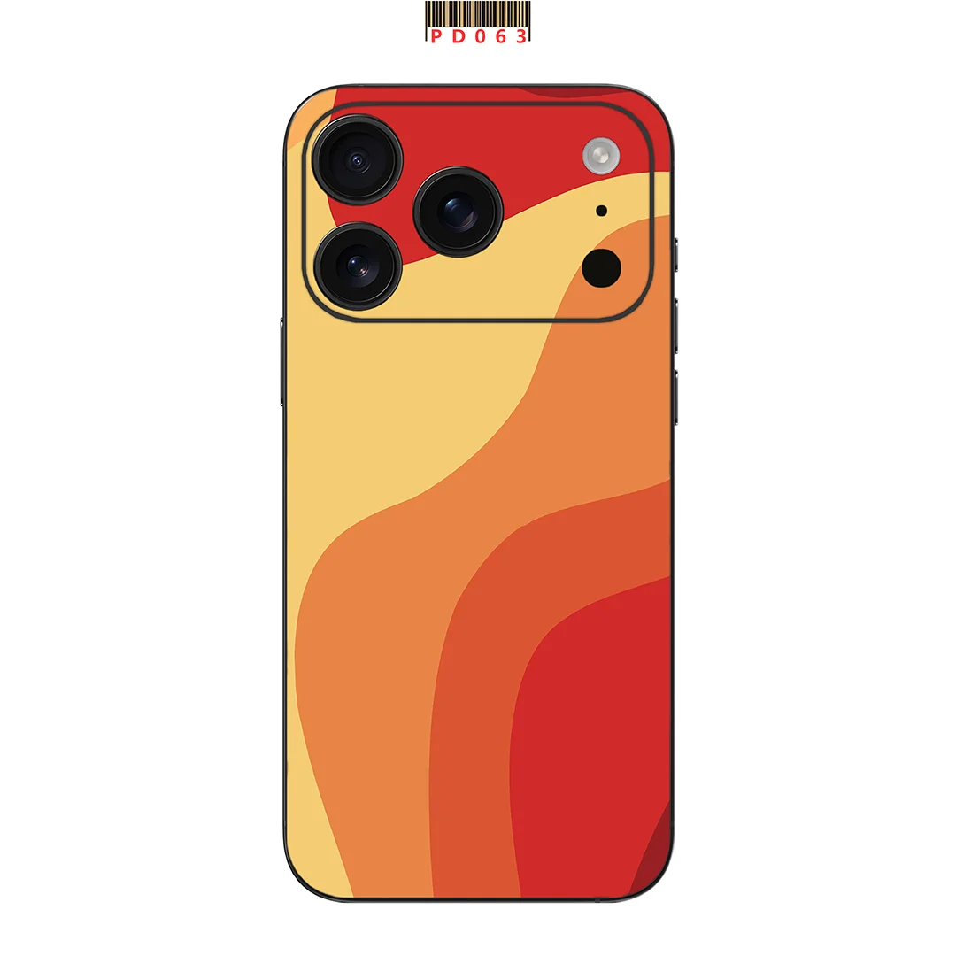 Adesivo de vinil envoltório de pele colorido para iphone17/ 16 /16 pro max / 15 / 14 / 13 / 12 / 11 flim de proteção total