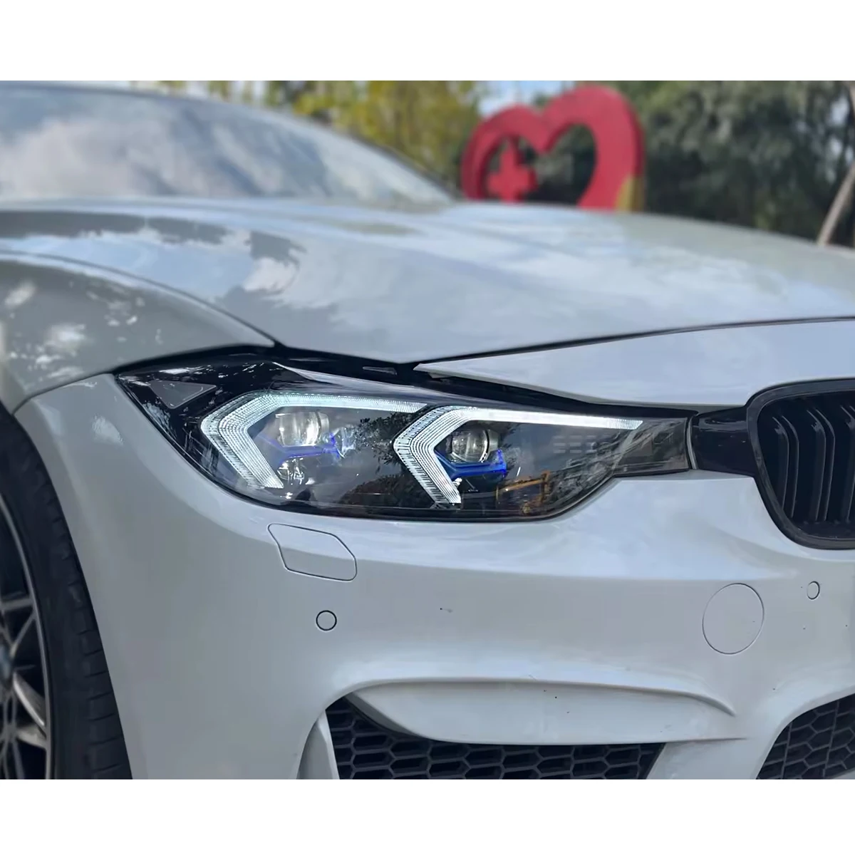 Factory wholesale price  3 Series F30 2012-2018 headlight conversion 2024 style car headlights.