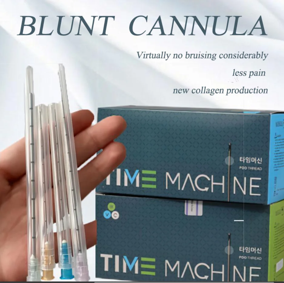 Fine Micro Cannula Blunt Cannulas For Dermal Filler Tool
