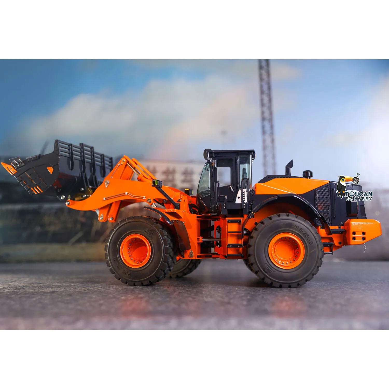 

Американский запас 1/14 ZW370 RTR RC Гидравлический погрузчик JDM 198RTR Готовый к бегу строительству Готовая модель грузовика-грузовика Earth Mover