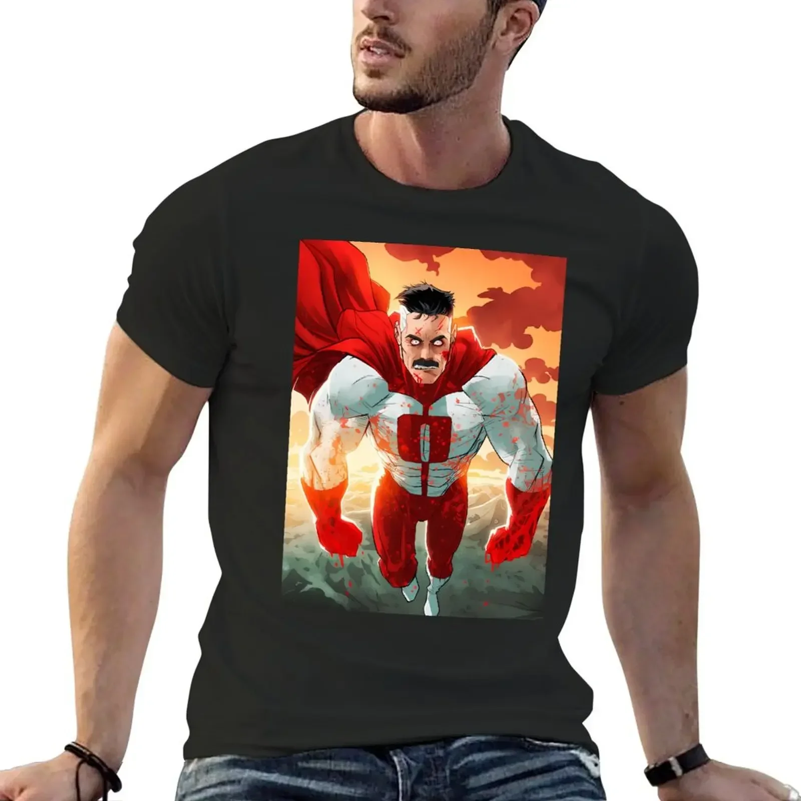 Invincible T-Shirt graphic shirts sports fans designer shirts t shirt for men