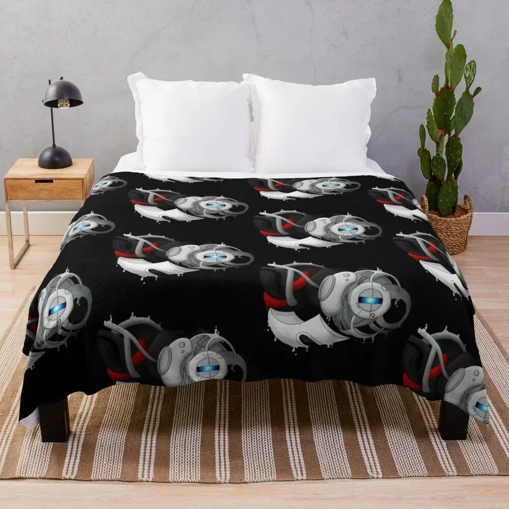 Mega Wheatley Portal 2 Throw Blanket Cozy Warm Blanket for Bed Room Decor