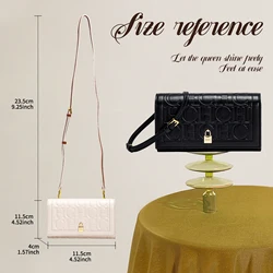 Seasonal New Fashion Women's Handbag Pure Color Simple Design Fine Workmanship Versatile Women's Chain Bag