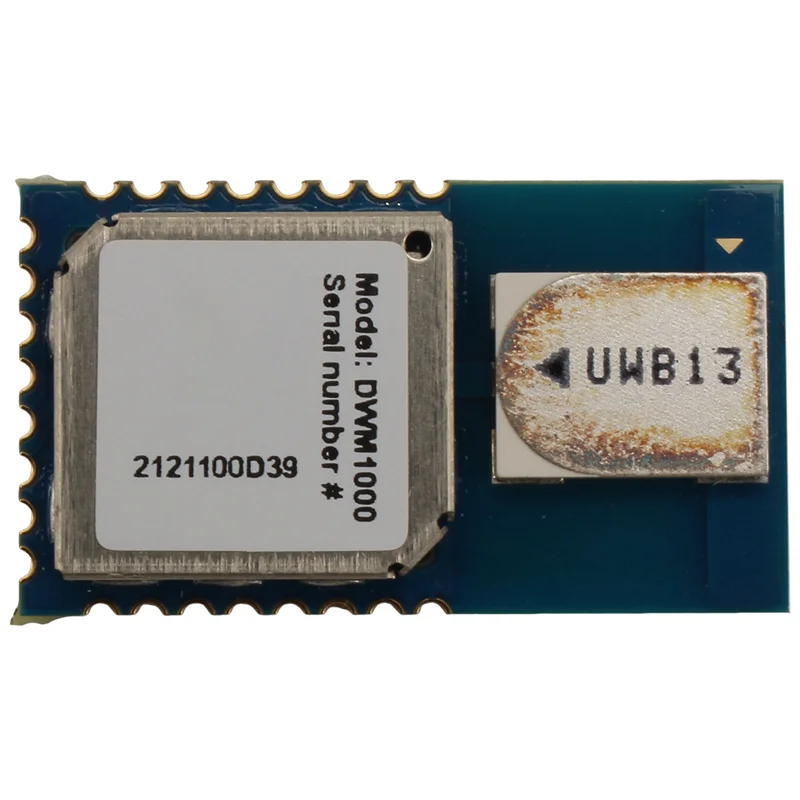 

Стильный-DW1000 DWM1000 BU01 UWB Модуль внутреннего положения 3,3 В Высокоточный сверхширокий модуль определения диапазона для внутреннего позиционирования
