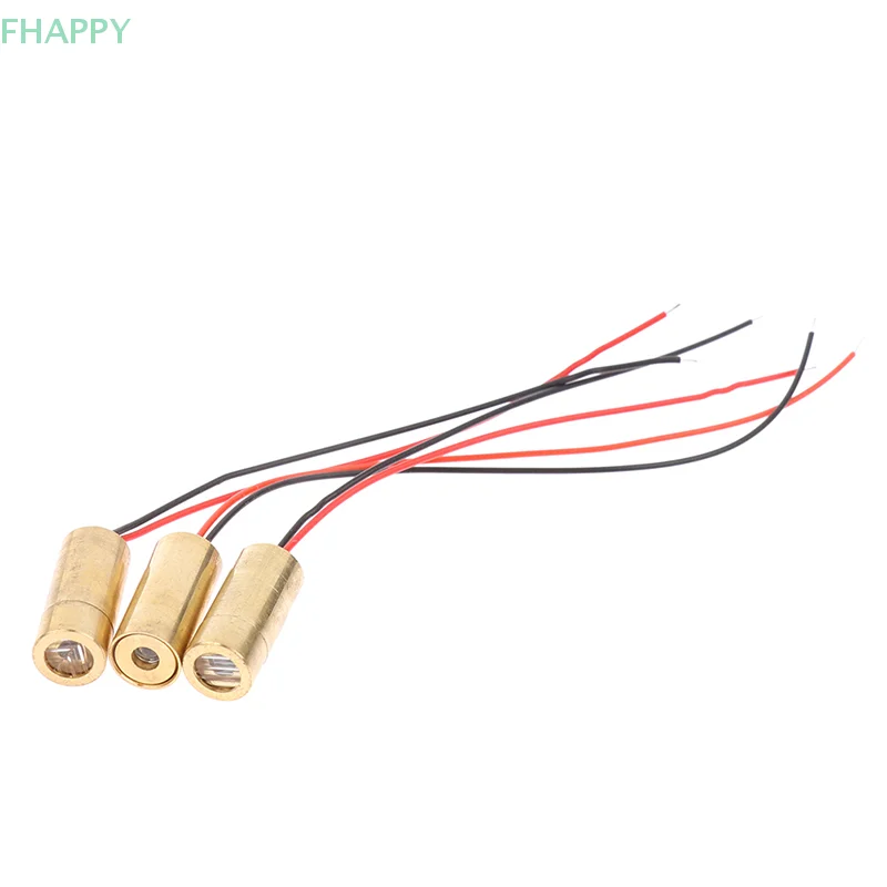 Copper Laser Head 650nm 9mm 3V 50mW Laser Cross Diode Module Red Laser