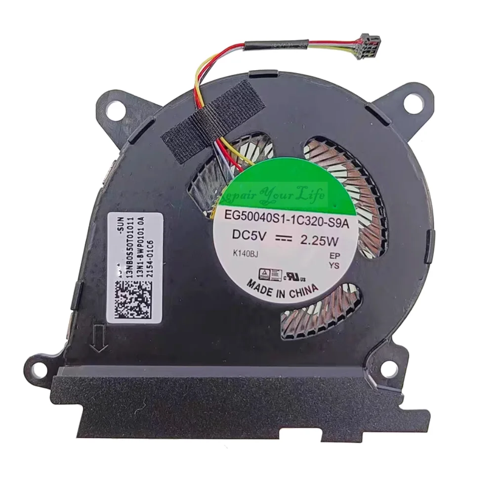 Imagem -01 - Ventilador de Refrigeração para Cpu Portátil para Asus Asus Zenbook Duo 14 Ux482e Ux482ea Ux482eg Ux482ear Ux482egr Refrigerador do Computador Radiadores 13nb0s50t01011 ventilador de refrigeracao para cpu portatil para asus asus zenbook duo 14 ux482e ux482ea ux482eg ux482ear ux482egr refrigerador do computador radiadores 13nb0s50t01011 01