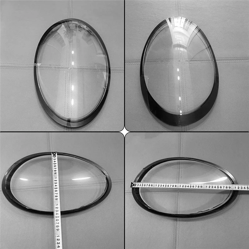 

AU28-Каржур для фар для Porsche 991 911 Targa/Carrera 2012-2018 левый прозрачный черный край