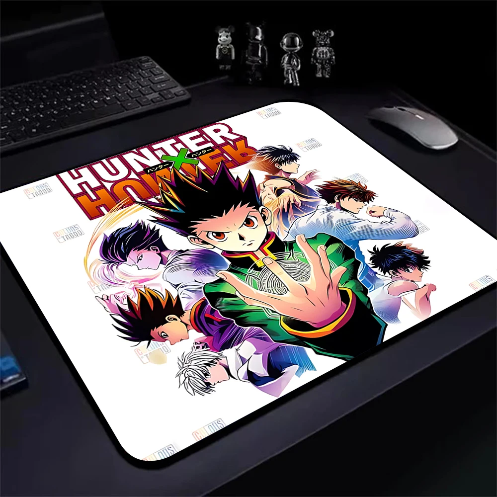 Anime Hunter x Jäger Gaming Mauspad xs kleines Mauspad für PC Gamer Desktop Dekoration Büro Maus Matte Deskmat Teppich