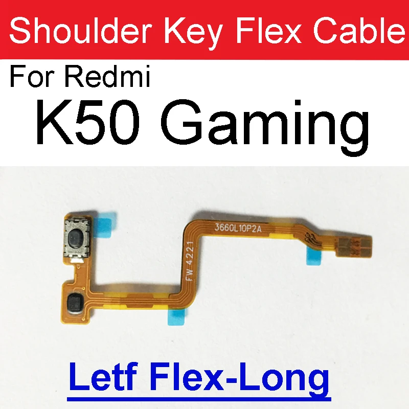 For Xiaomi Redmi K50 Gaming Shoulder Key AirTriggers Induction Motion Sensor Flex Cable Parts