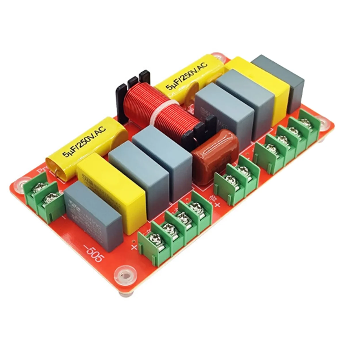 250W Crossover Module 2 High 2 Medium and 1 Low Five Crossover Hifi Hi-Fi Home Theater Audio Crossover Accessories