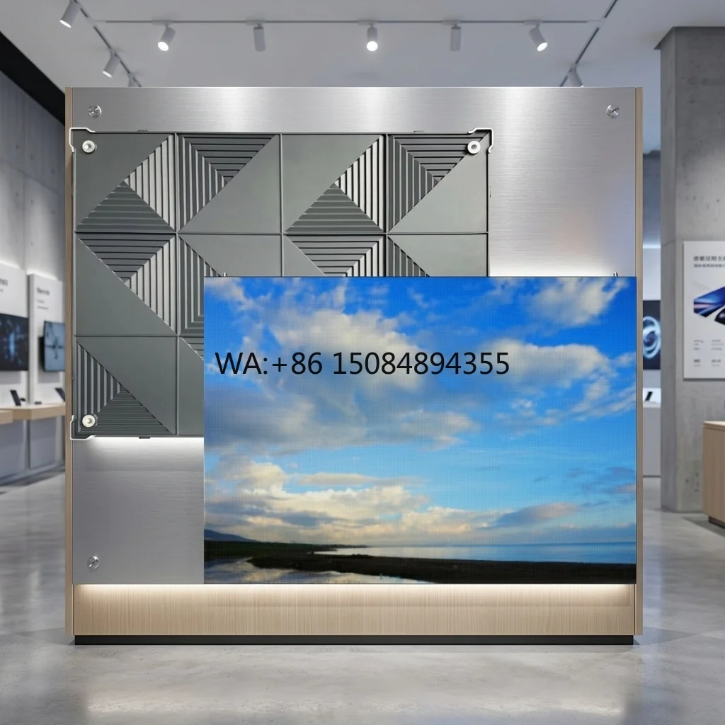 

Fixed Indoor LED Display Screen HD Full Color P2.5mm 600CD Brightness 2-Year Warranty Video Wall for Conference Mall Advertising
