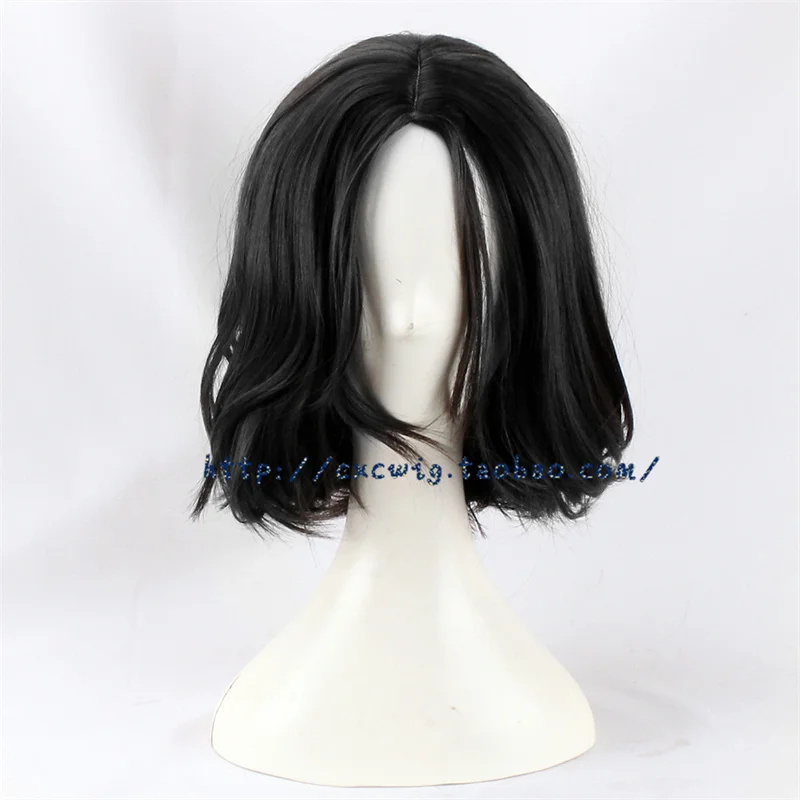 John Wick Cosplay Wig Black Short Wigs with Wig Cap Women Man Daily Cosplay Party Heat Resistant Fiber