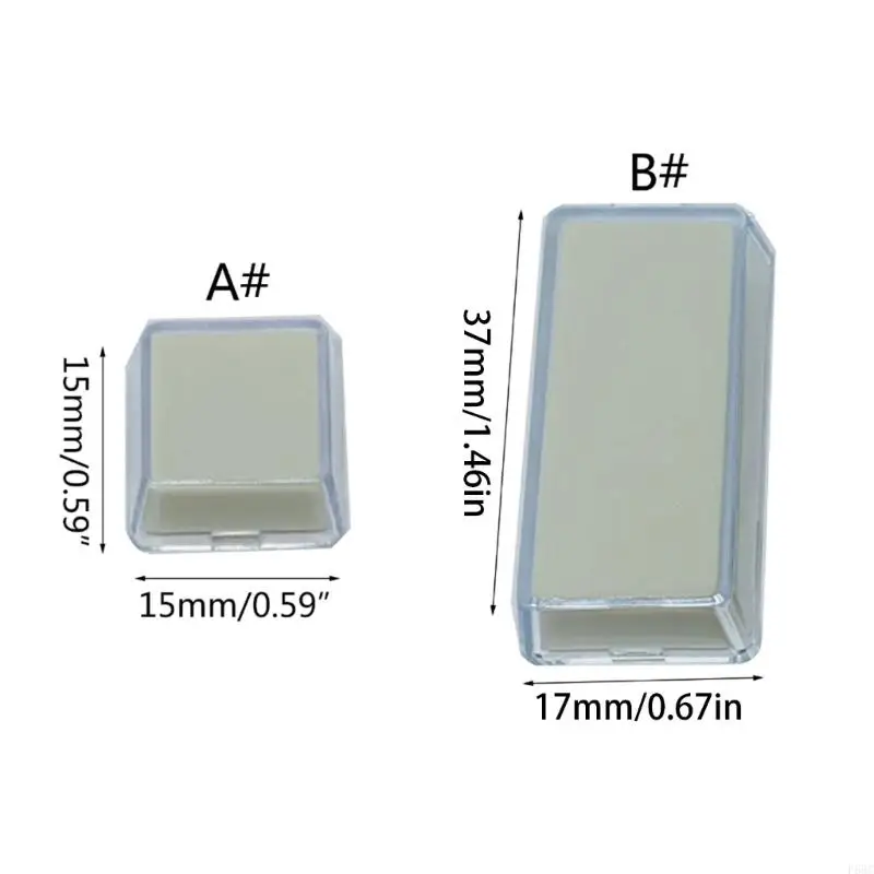 F68C KEYCAPS 10pcs ABS غطاء مفتاح دافئ للطبقة الشفافة مع قذيفة حماية قابلة للإزالة للوحة المفاتيح الميكانيكية