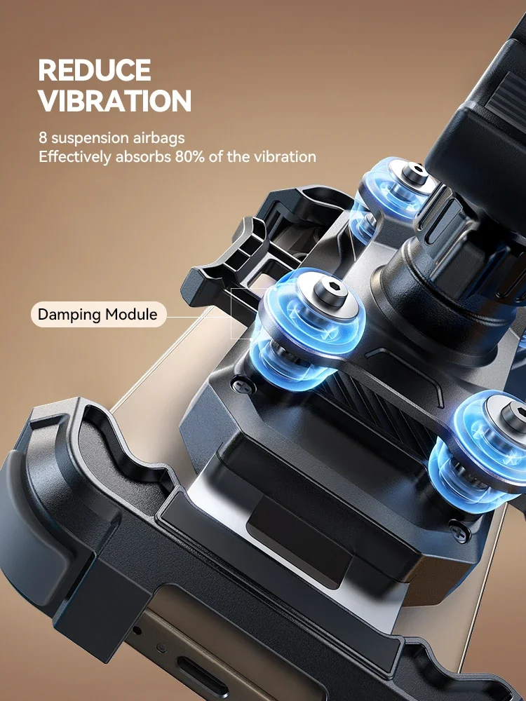 Держатель для телефона на мотоцикле Joyroom, антивибрационное крепление для телефона на руль мотоцикла, велосипедное крепление для телефона iPhone для телефона 4,7-7 дюйма