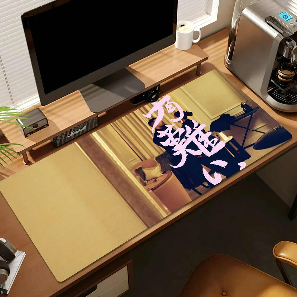 Singer D-Dellafuente-e Mouse Pad Desk Mat Large Non-slip Anti-fray Keyboard Ergonomic Office Rubber PC Home Custom