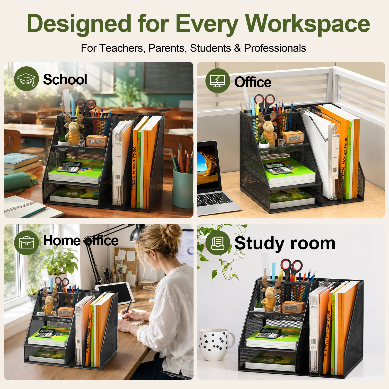 7-Compartment Desktop Organize - Desktop Filing Tray review and price