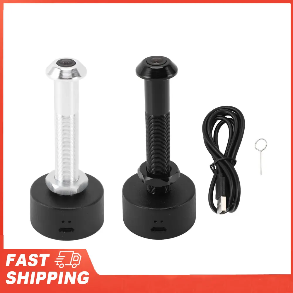 

Мобильное обнаружение 150 ° Широкоугольный дверной видеоглазок с Wi-Fi и приложением, камера 1080P HD для домашней безопасности