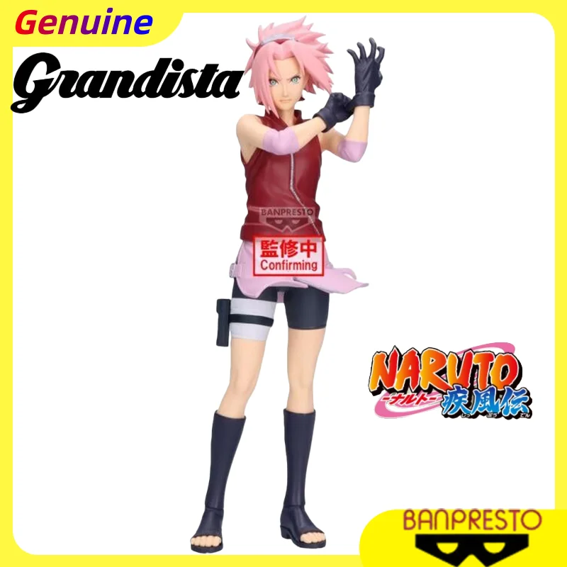 

【100%original】BANDAI BANPRESTO Grandista Naruto Shippuden -Haruno Sakura- Collection Series Model Cartoon Character Gifts Toys
