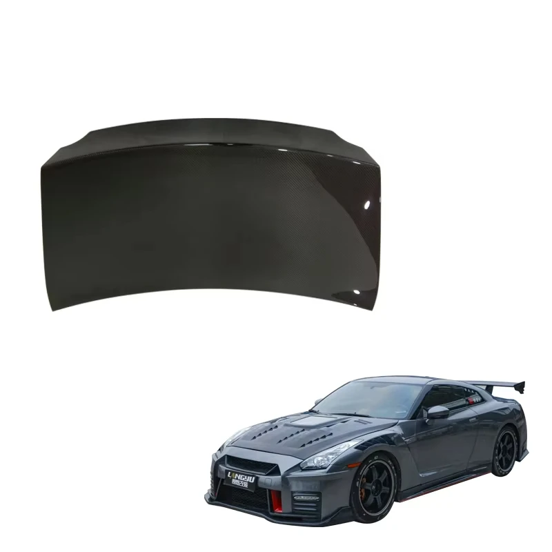 

Детали кузова для внешней тюнинга автомобиля GTR35, крышка багажника из углеродного волокна для Nissan GTR R35, крышка багажника