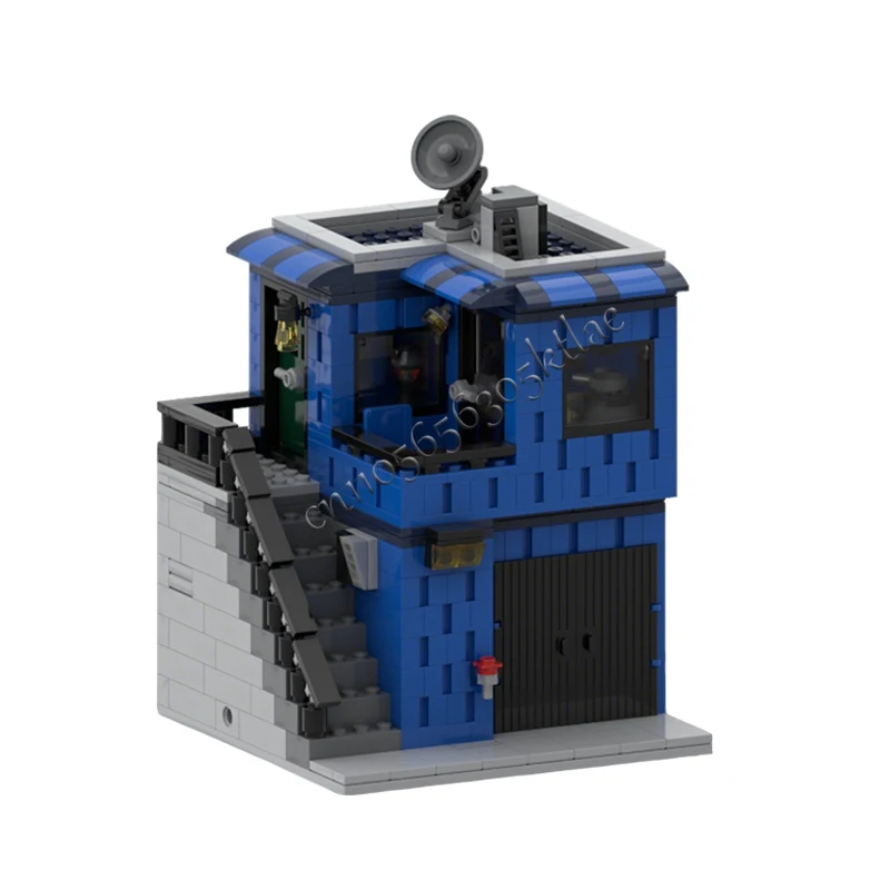 625 pièces, petit appartement médiéval avec garage, MOC, construction modulaire personnalisable, blocs de construction éducatifs, conception DIY, jouet pour garçon, cadeau d'anniversaire