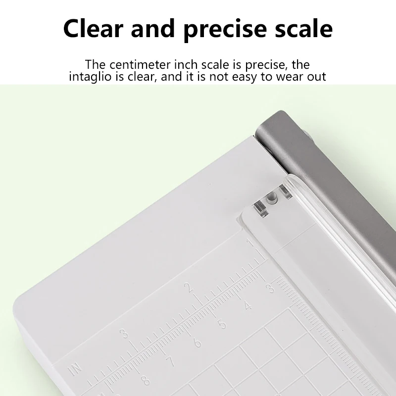 A4 Precision Paper Photo Trimmers Guillotine Cutter für Fotoetiketten Papierschneidewerkzeug mit R4 Corner Rounder Schneidebrett