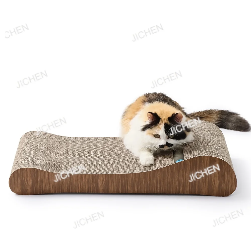 

JC Large Size High Quality Cardboard Pad Interactive Cat Scratcher