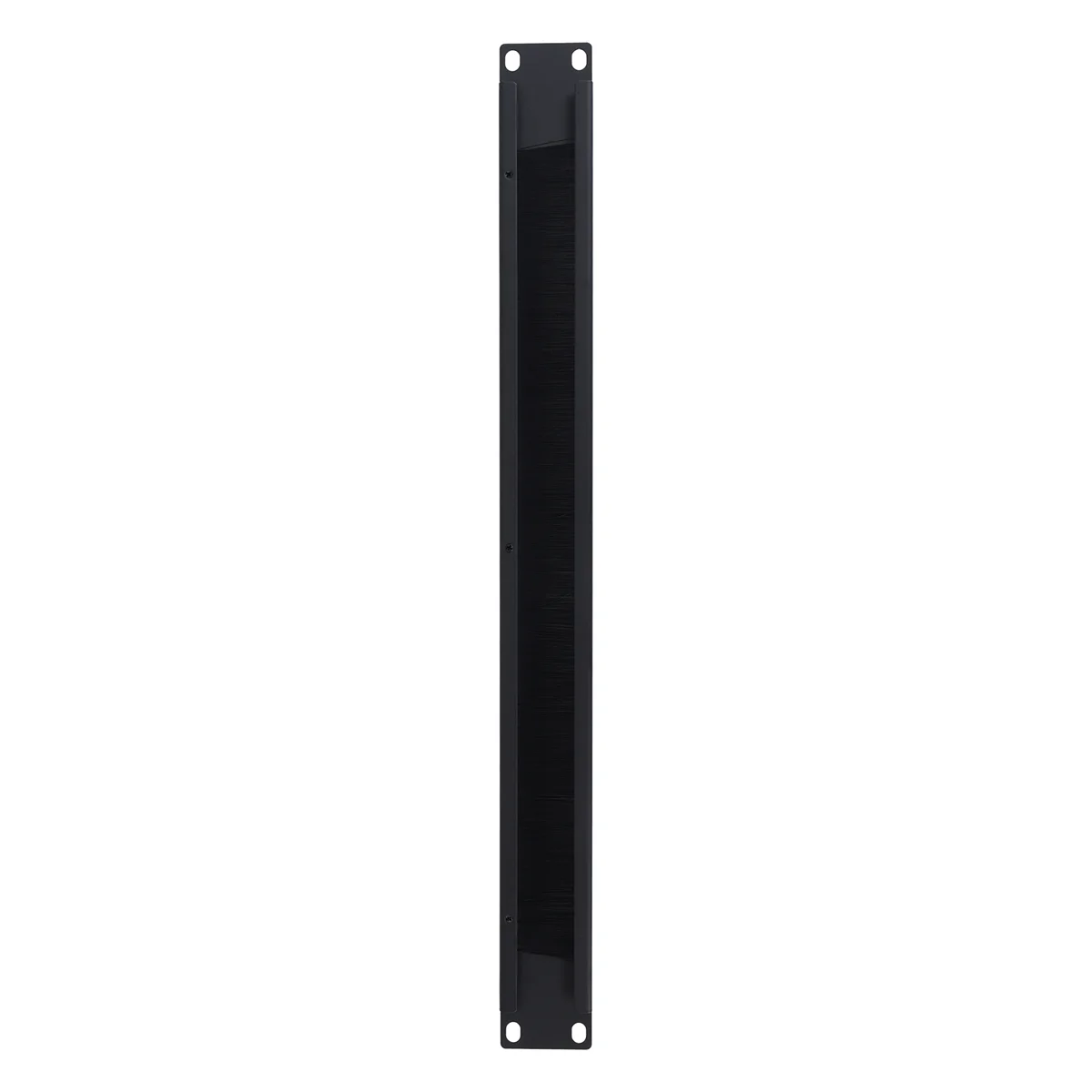 A45I 1Pcs 1U 19Inch RACK MOUNT Blanking Plate Rack Mounting Blank Network Brush Panel Server Cabinet Cable Management
