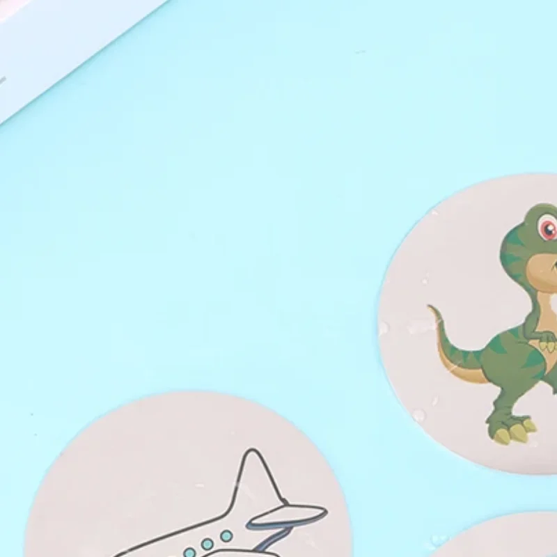 1 set adesivo per WC che cambia colore adesivo per WC termocromico allenamento per orinatoio adesivo che cambia colore impermeabile per vasino per bambini