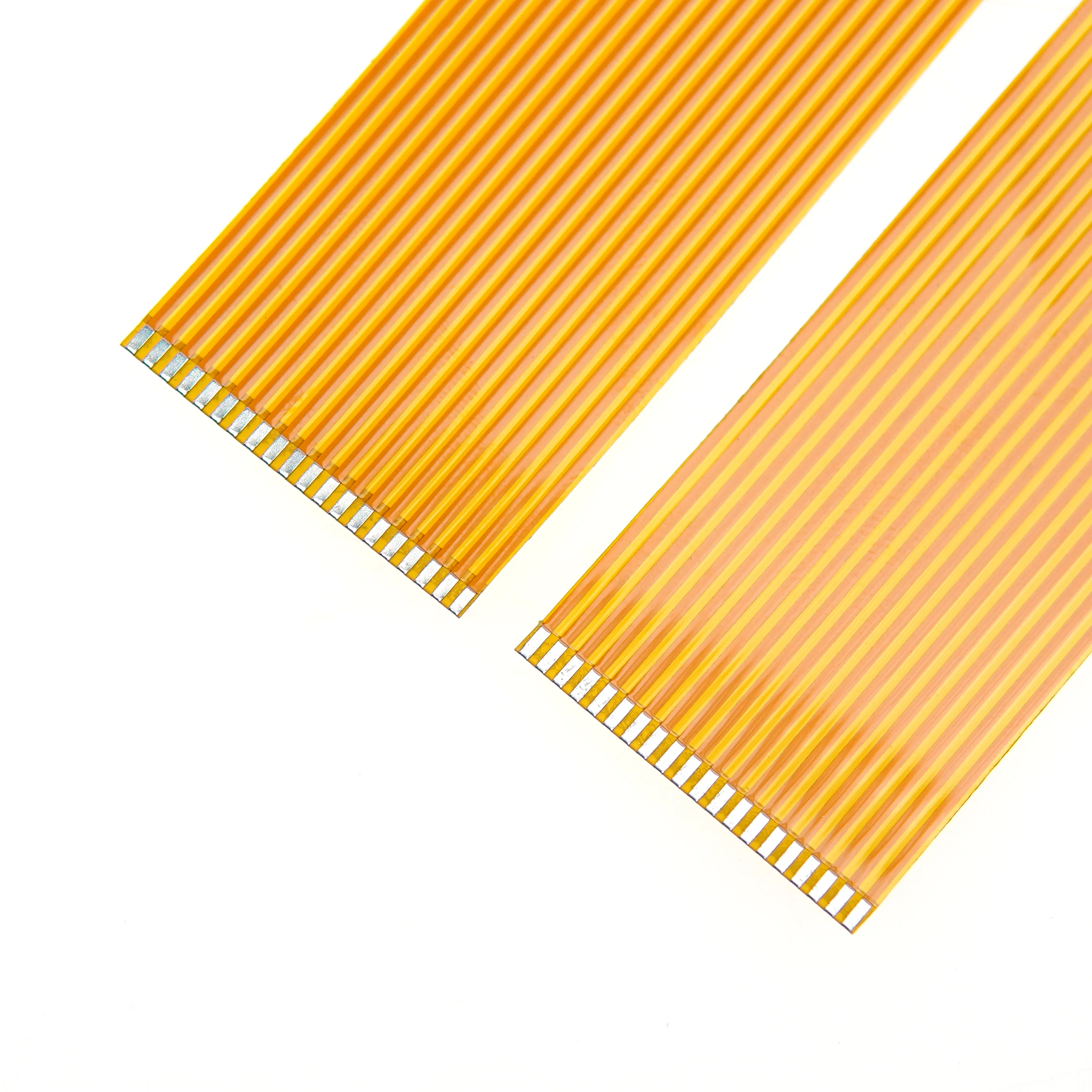 5Pcs Yellow FPC FFC Welding Type Flexible Flat Cable 1.25mm Pitch 4/6/8/10/12/14/16/18/20 pin FPC