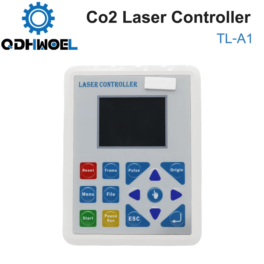 QDHWOEL Co2 Laser Controller System  for Co2 Laser Engraving Cutting Machine K40 Laser 3020 6040 Replace Ruida Leetro Trocen