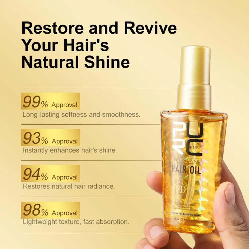 

Morocco Argan Oil Nourishing Hair Oil Smoothing Shine Damaged Hair Soft Care Hair Repair Frizz Treatment Hair Serum Dry C3Y6