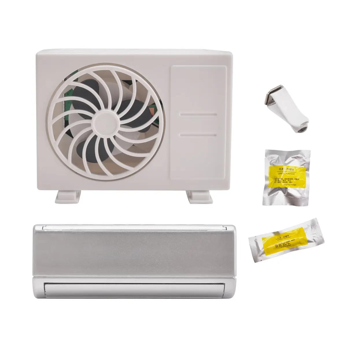 [Greatitem]Mini Air Conditioner Model Aromatherapy Car Air Outlet Fragrance Interior Decoration Perfume Long-Lasting Ornaments D