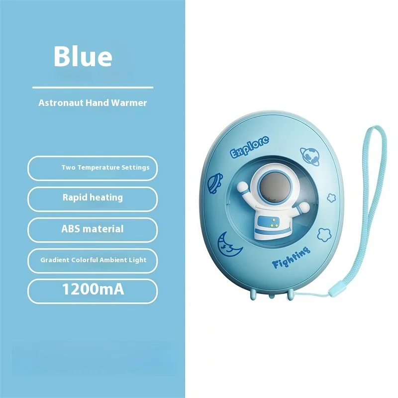 

1200mAh New Cartoon Hand Warmer Mini Portable USB Rechargeable with Ambient Light Mini Pocket Warmer For Winter Cold Weather